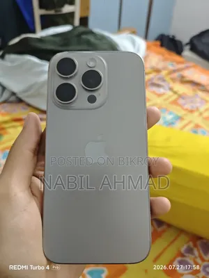 অ্যাপল আইফোন ১৫ প্রো ১২৮ জিবি রোজ গোল্ড