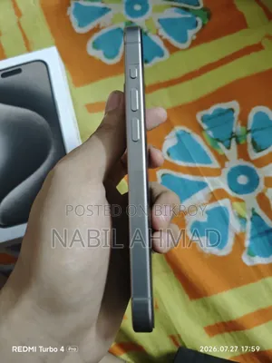 অ্যাপল আইফোন ১৫ প্রো ১২৮ জিবি রোজ গোল্ড