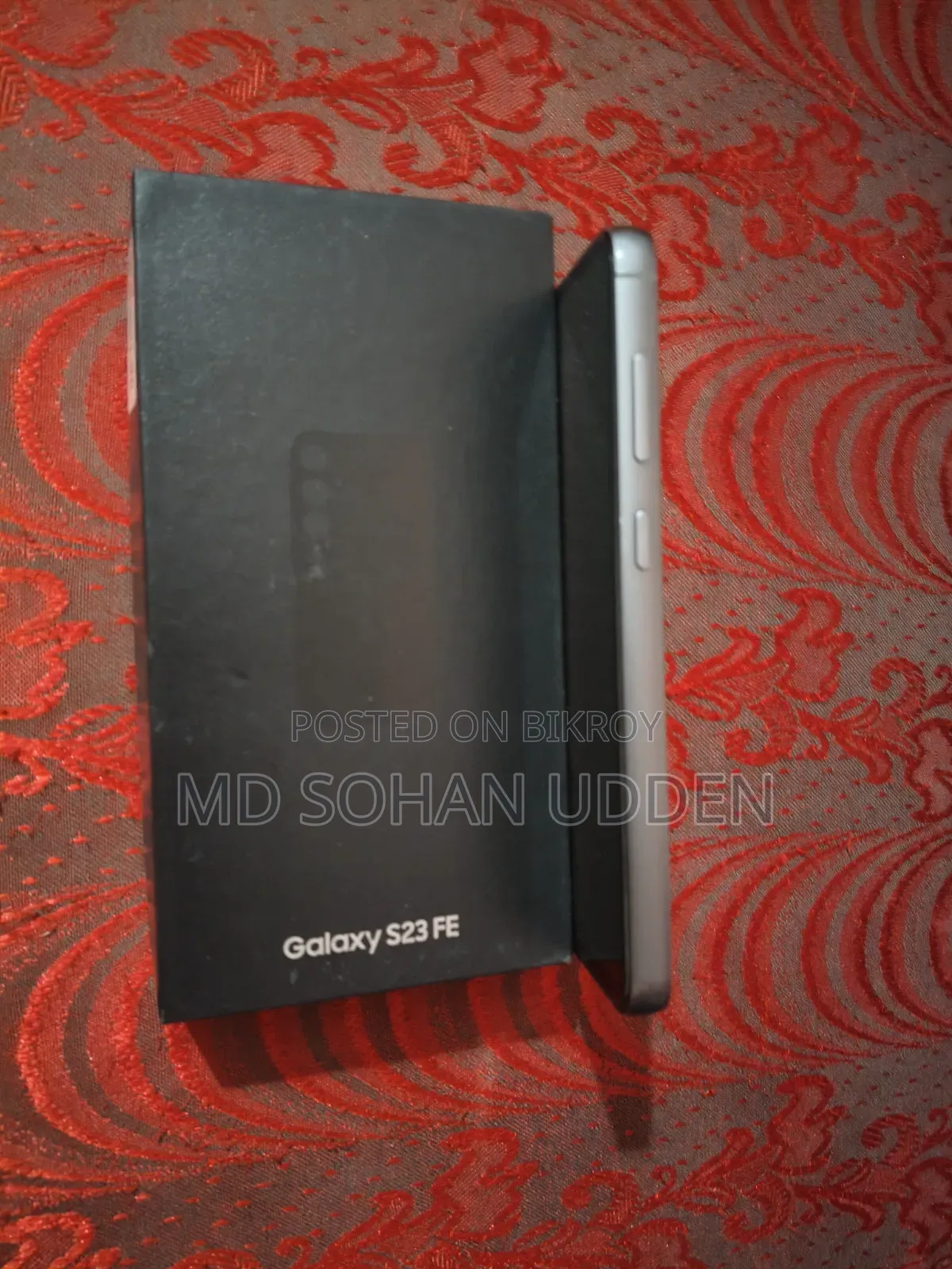 স্যামসাং গ্যালাক্সি এস২৩ এফই ২৫৬ জিবি ব্ল্যাক