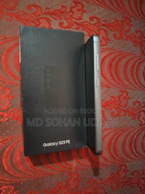স্যামসাং গ্যালাক্সি এস২৩ এফই ২৫৬ জিবি ব্ল্যাক