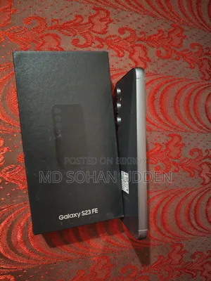 স্যামসাং গ্যালাক্সি এস২৩ এফই ২৫৬ জিবি ব্ল্যাক