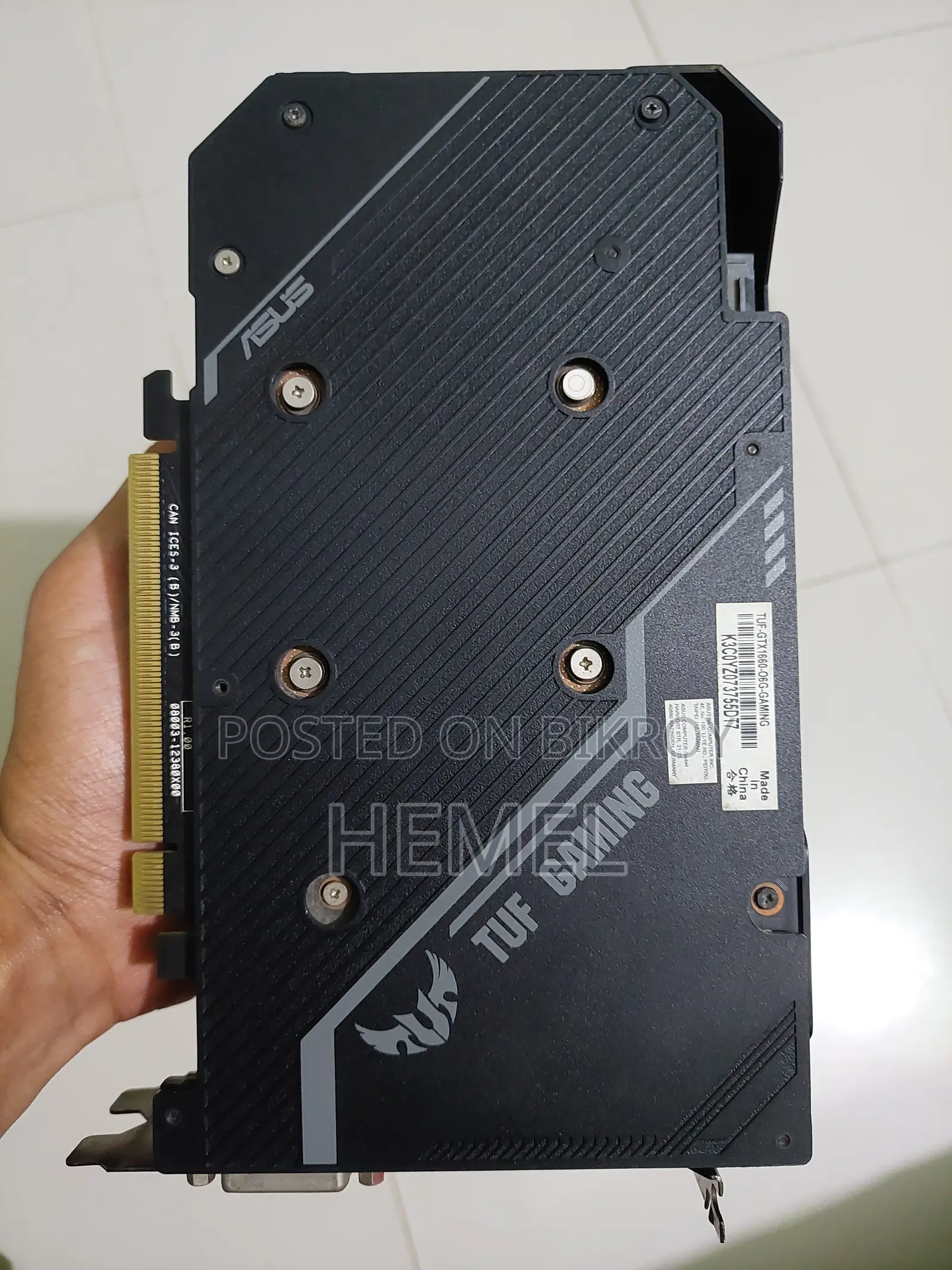 আসাস টাব গেমিং জিটিএক্স ১৬৬০ ওসি
৬ জিবি