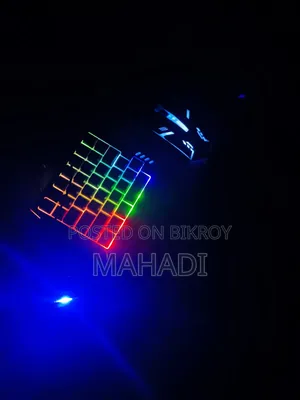 Gaming Keyboard With USB Connector Mouse.