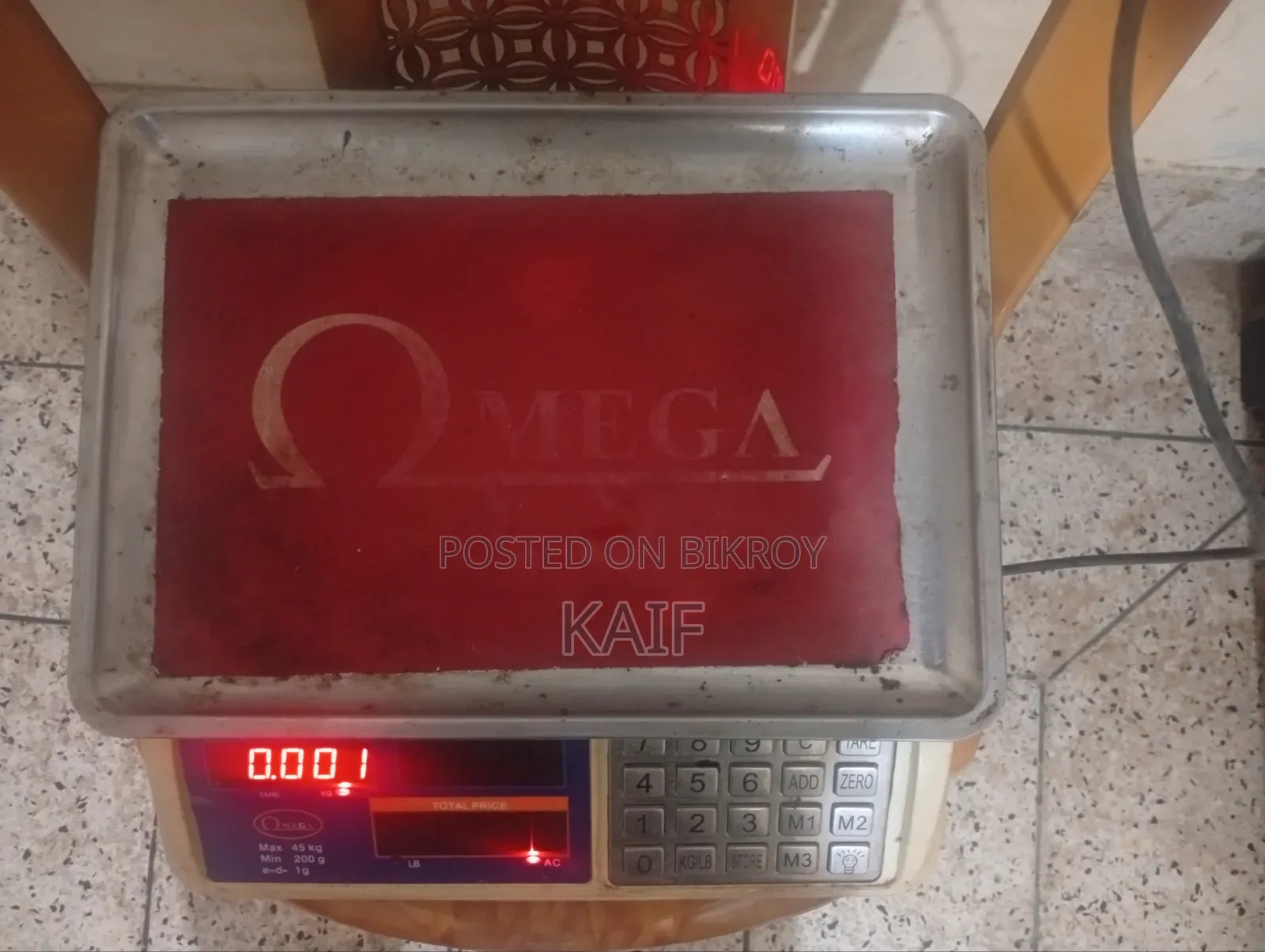 Omega 45kg ডিজিটাল ওয়েট মেশিন | সম্পূর্ণ সচল | বিক্রি হবে