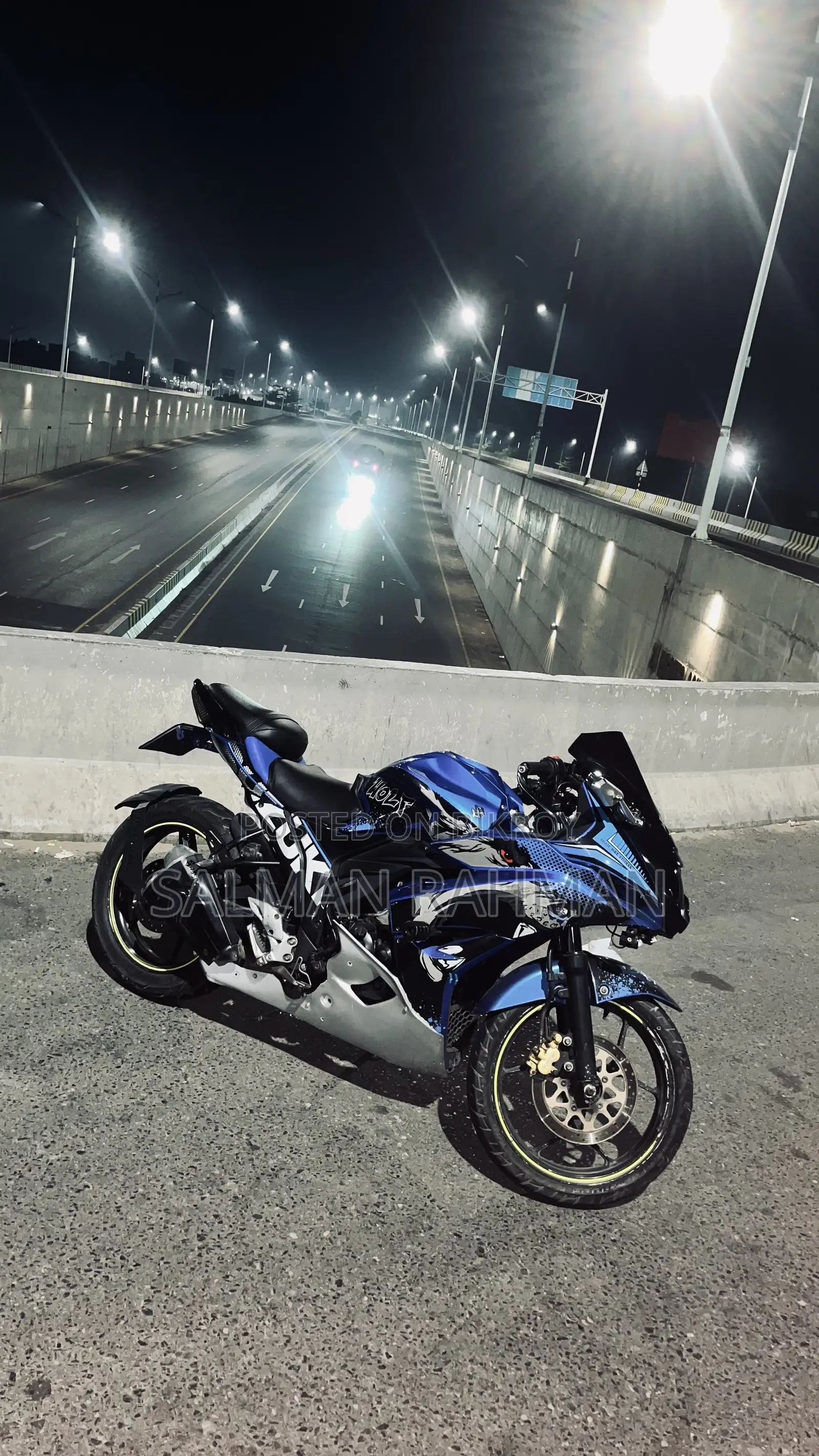 Suzuki Gixxer SF 2018 Blue