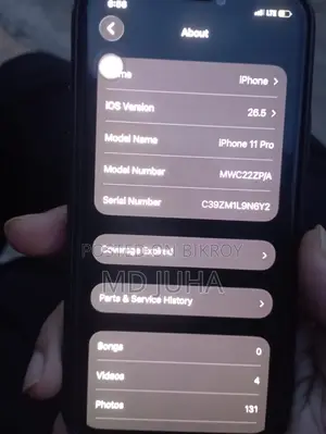 Apple iPhone 11 Pro 64 GB Black