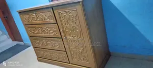 New Teak Wood Over Drop Almirah