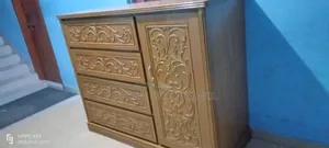 New Teak Wood Over Drop Almirah