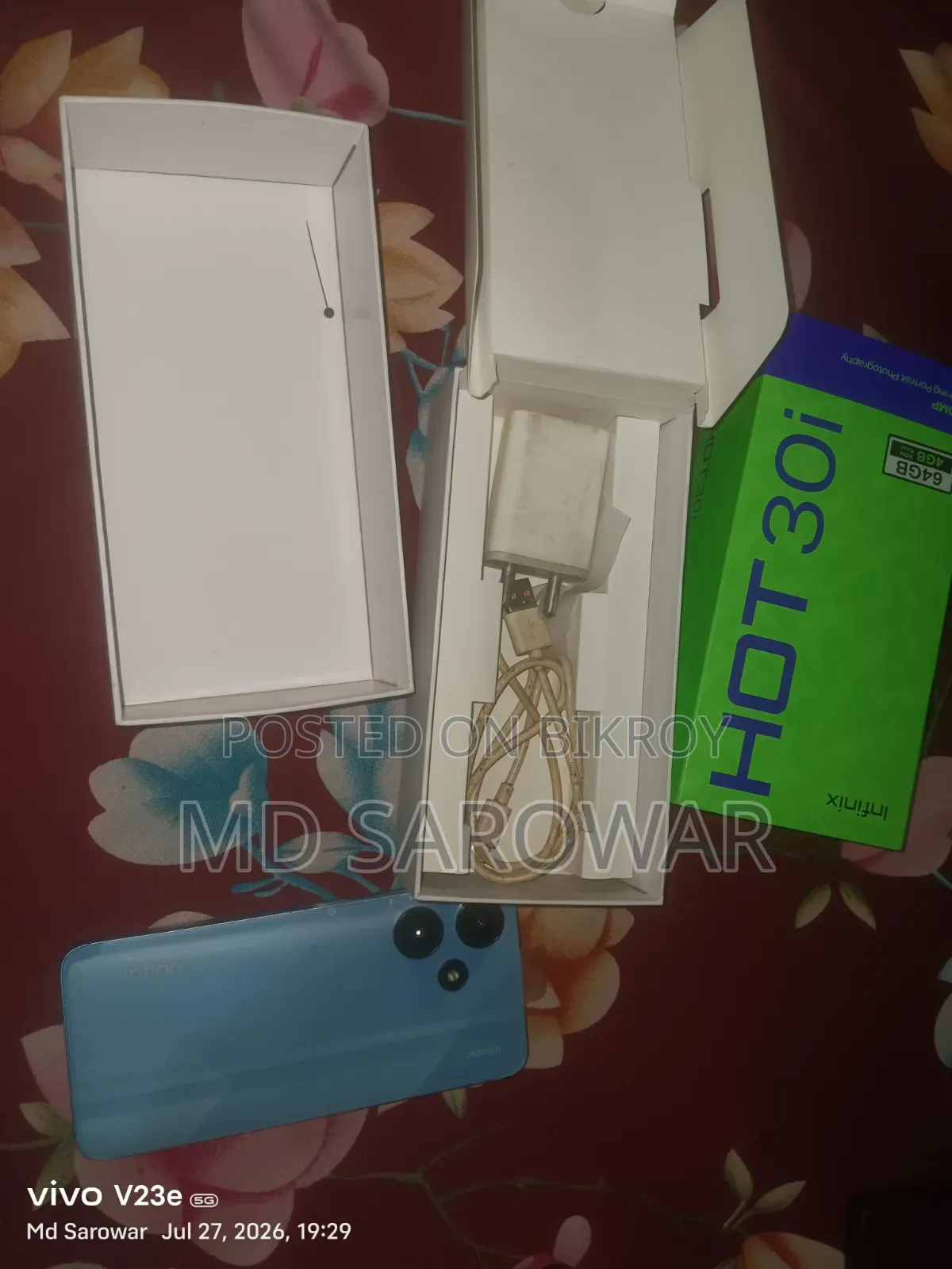 Infinix Hot 30i 128 GB Blue
