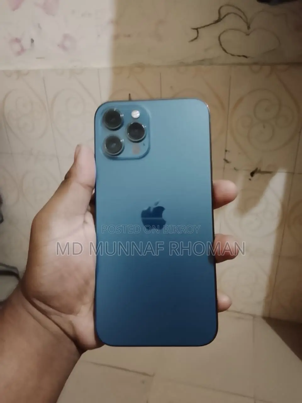 অ্যাপল আইফোন ১২ প্রো ম্যাক্স ১২৮ জিবি ব্লু