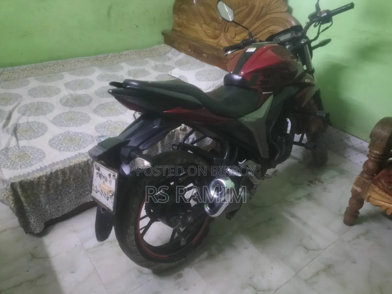 Suzuki Gixxer 2017 Red