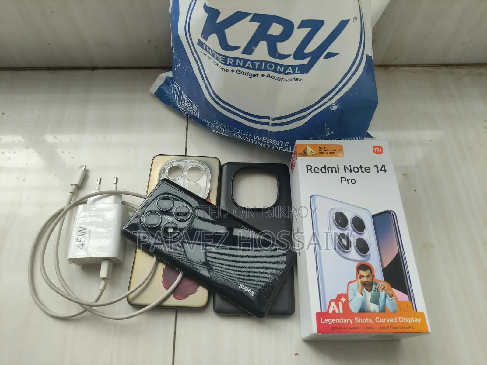 Xiaomi Redmi Note 14 Pro 256 GB Black