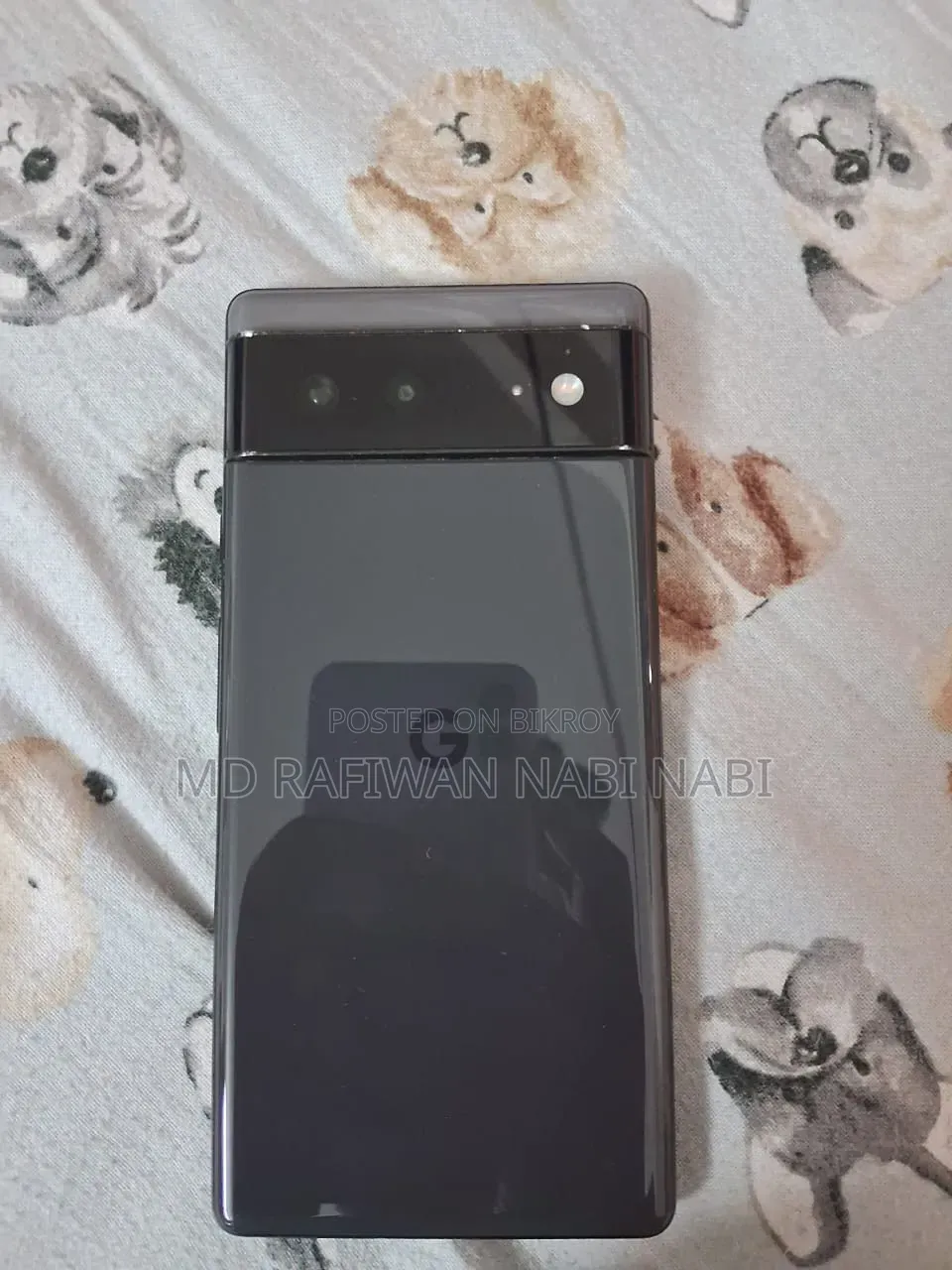 গুগল পিক্সেল ৬ ১২৮ জিবি ব্ল্যাক
