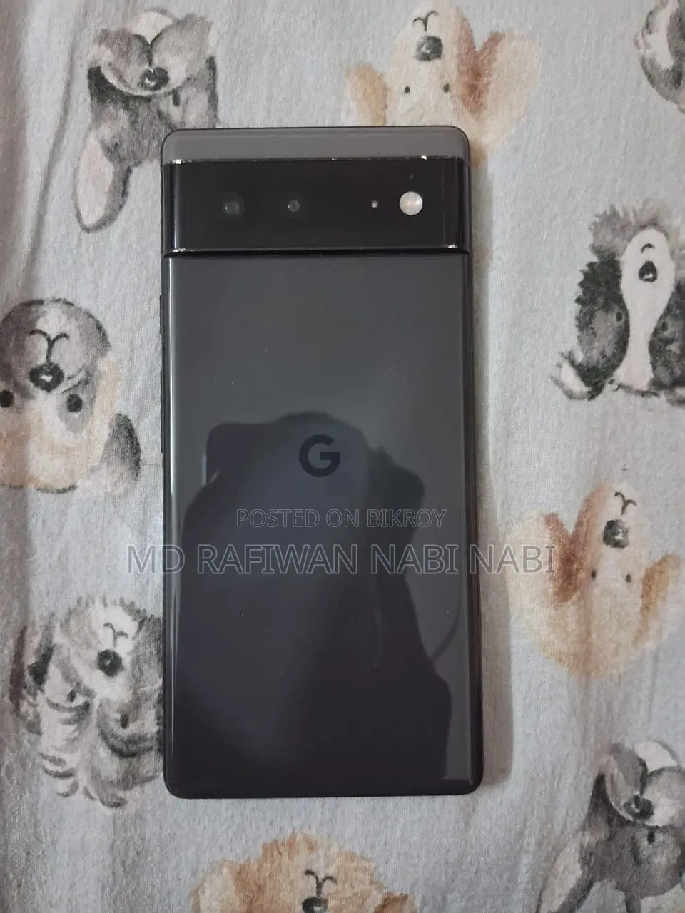 গুগল পিক্সেল ৬ ১২৮ জিবি ব্ল্যাক