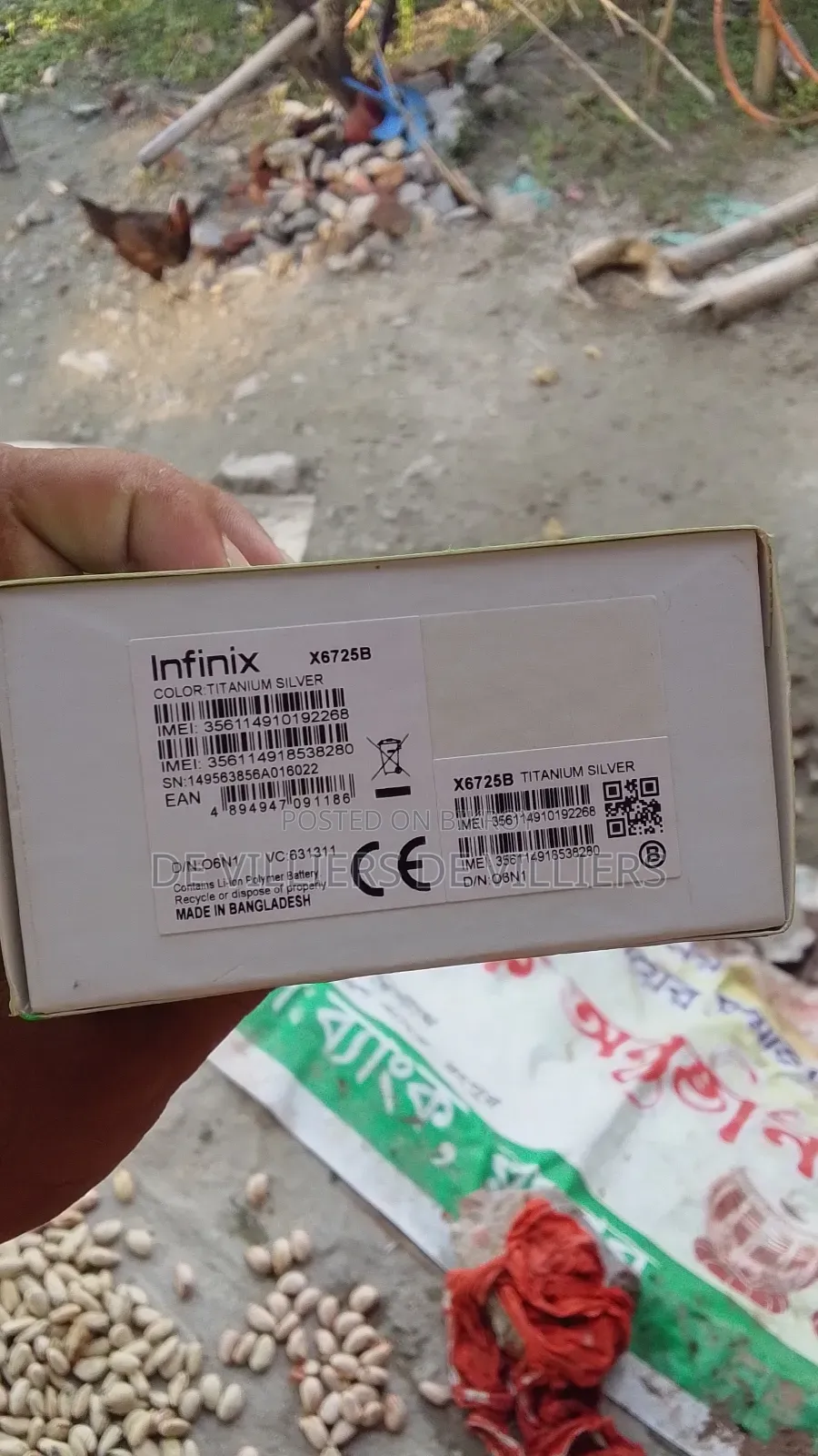 Infinix Smart 10 Plus 128 GB White