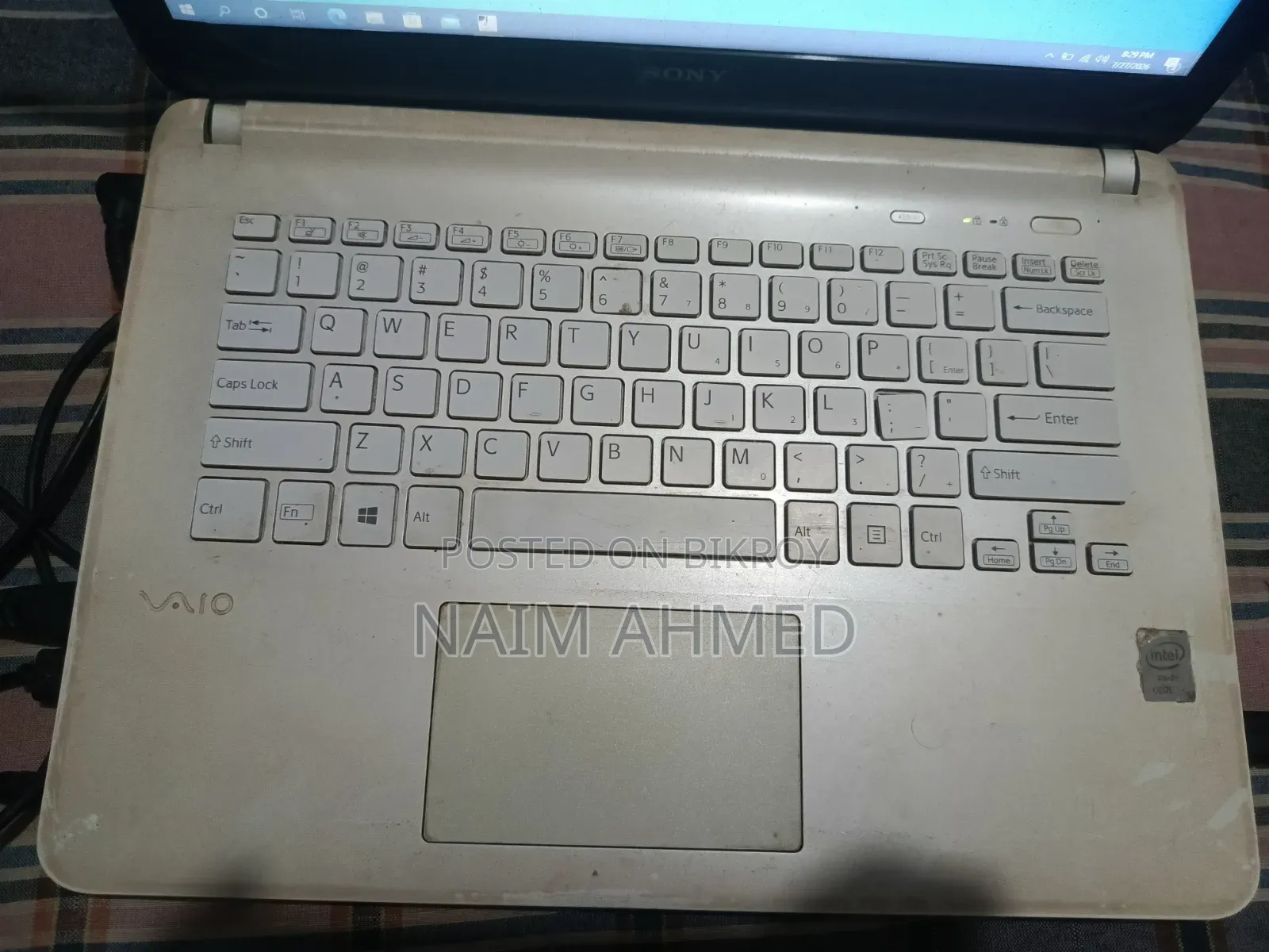 Laptop Sony 4GB Intel Core I3 SSD 128GB
