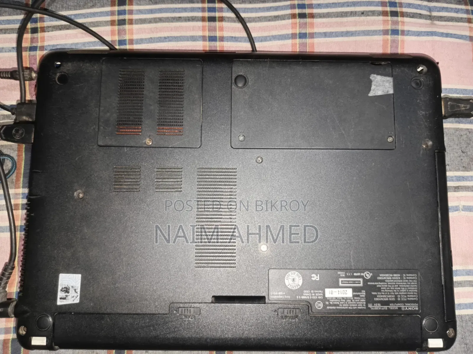 Laptop Sony 4GB Intel Core I3 SSD 128GB