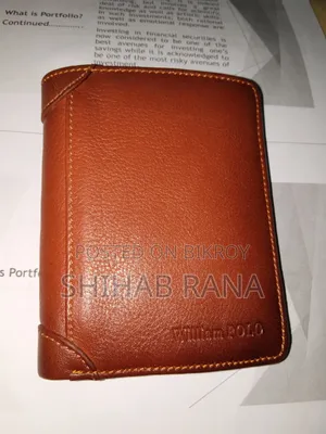 পুরুষদের লেদার ওয়ালেট - ভালো অবস্থা