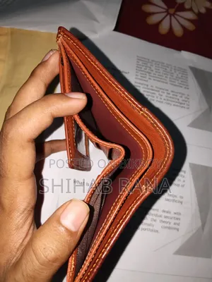 পুরুষদের লেদার ওয়ালেট - ভালো অবস্থা