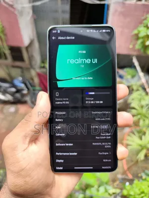 New Realme P3 Ultra 128 GB White