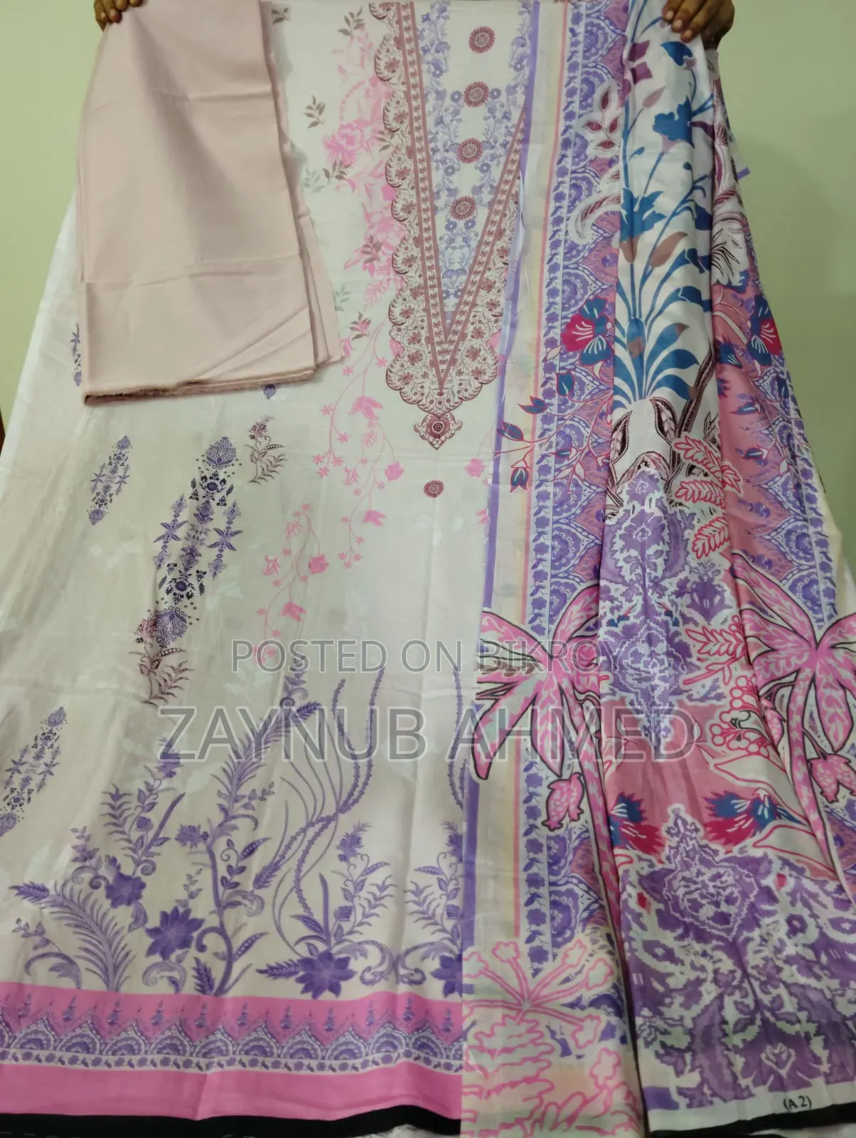 Al Karim Charizma Premium Swiss Cotton Dress.