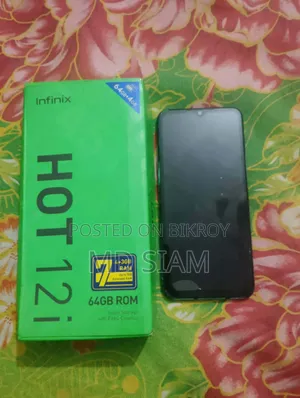 Infinix Hot 12i 64 GB Black