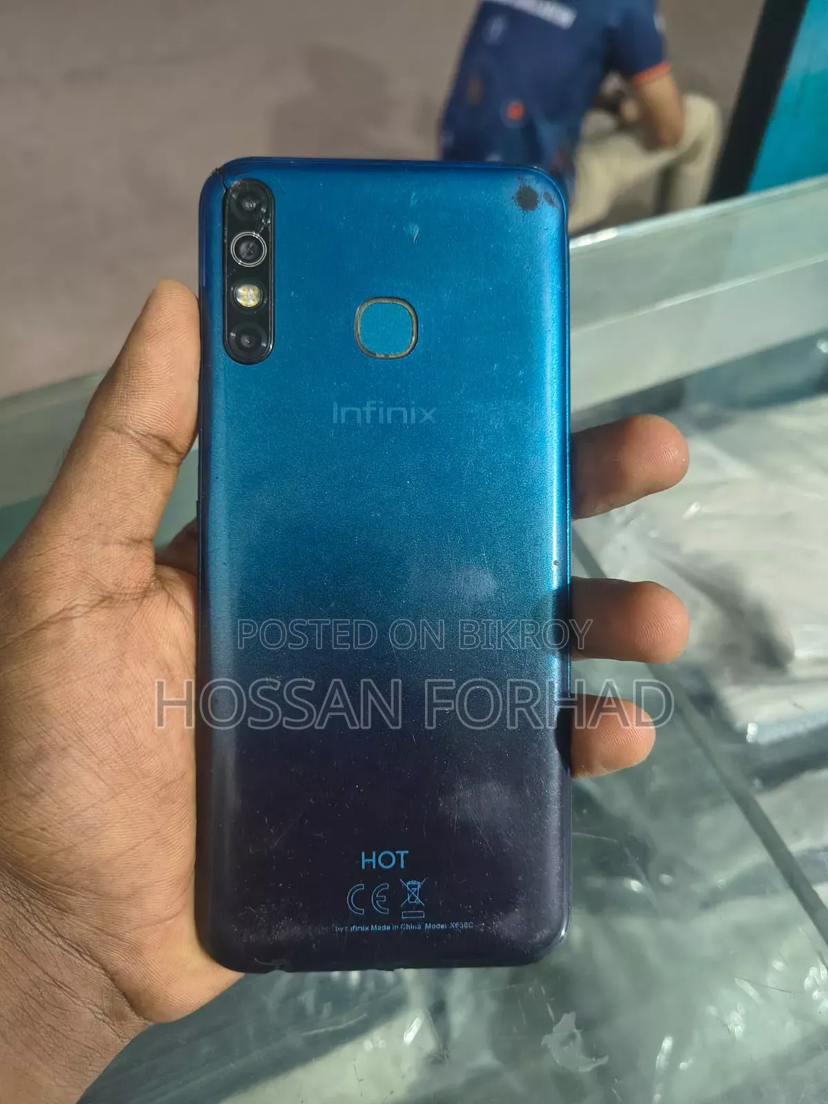 Infinix Hot 8 64 GB Blue