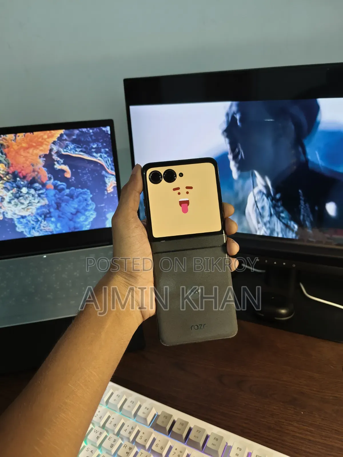 মটোরোলা রেজ়র ২০২৪ ২৫৬ জিবি গ্রে