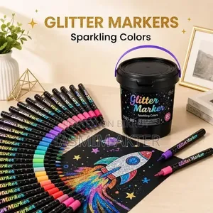 Stationary Glitter Pen Set