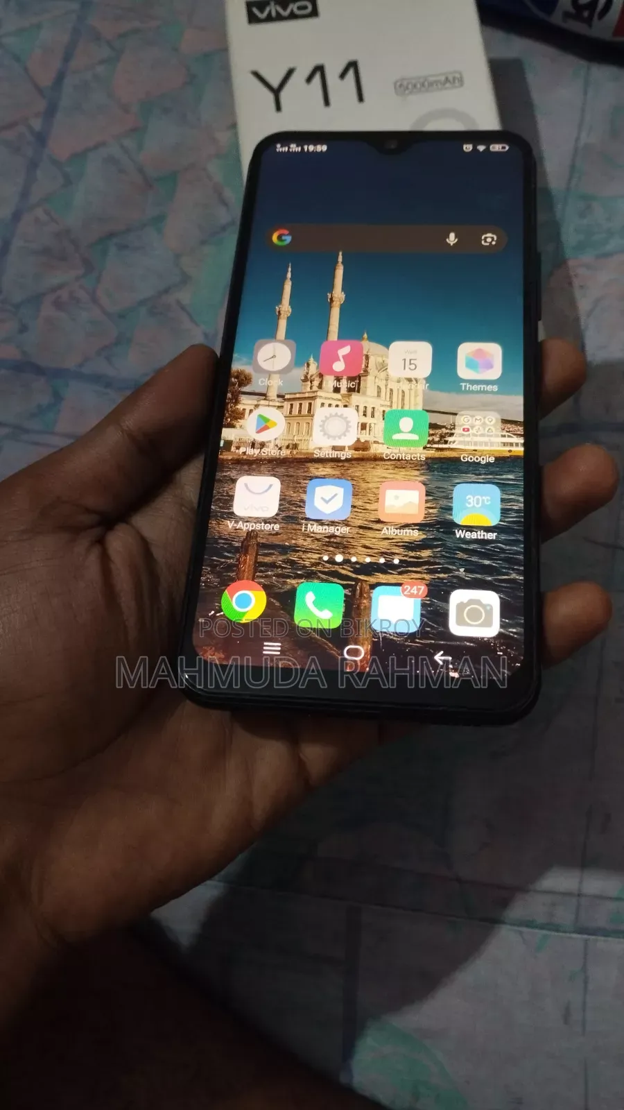 Vivo Y17 128 GB Blue