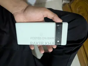 গুগল পিক্সেল ৬ প্রো ১২৮ জিবি সাদা