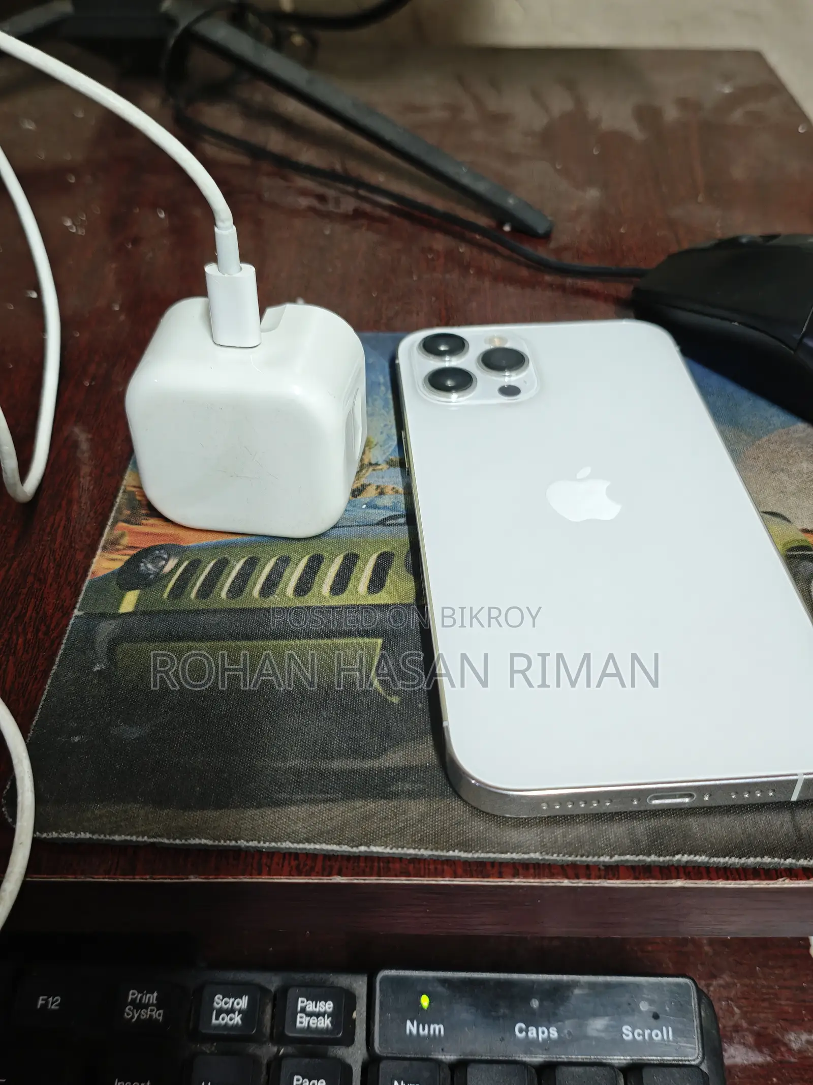 অ্যাপল আইফোন ১২ প্রো ম্যাক্স ১২৮ জিবি হোয়াইট