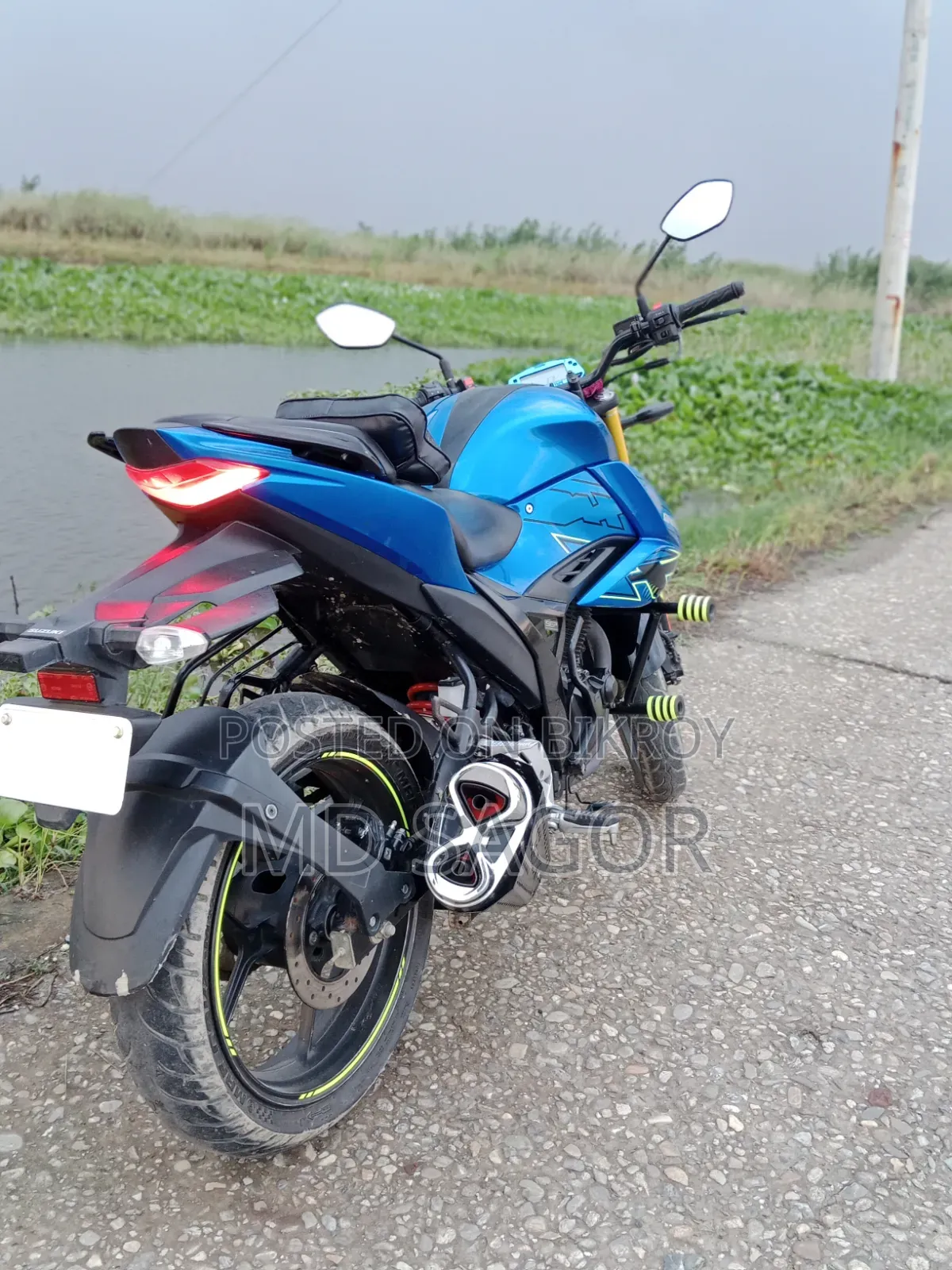 Suzuki Gixxer 2023 Blue
