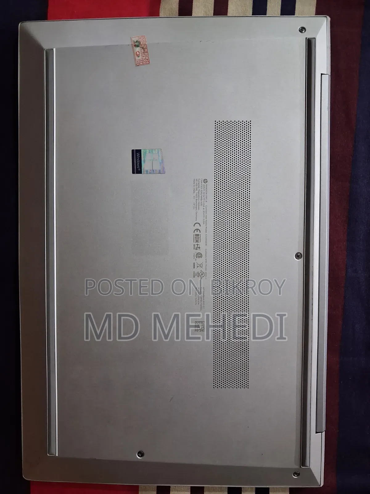 ল্যাপটপ এইচপি এলিটবুক ৮৪০ জি ৭ ১৬জিবি ইন্টেল কোর আই সেভেন এসএসডি ৫১২জিবি