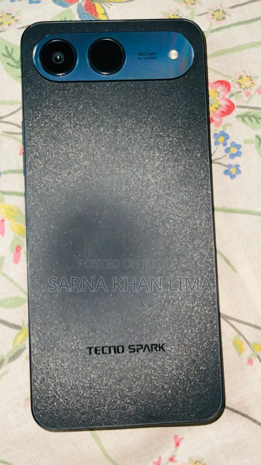 টেকনো স্পার্ক ৪০ ১২৮ জিবি কালো