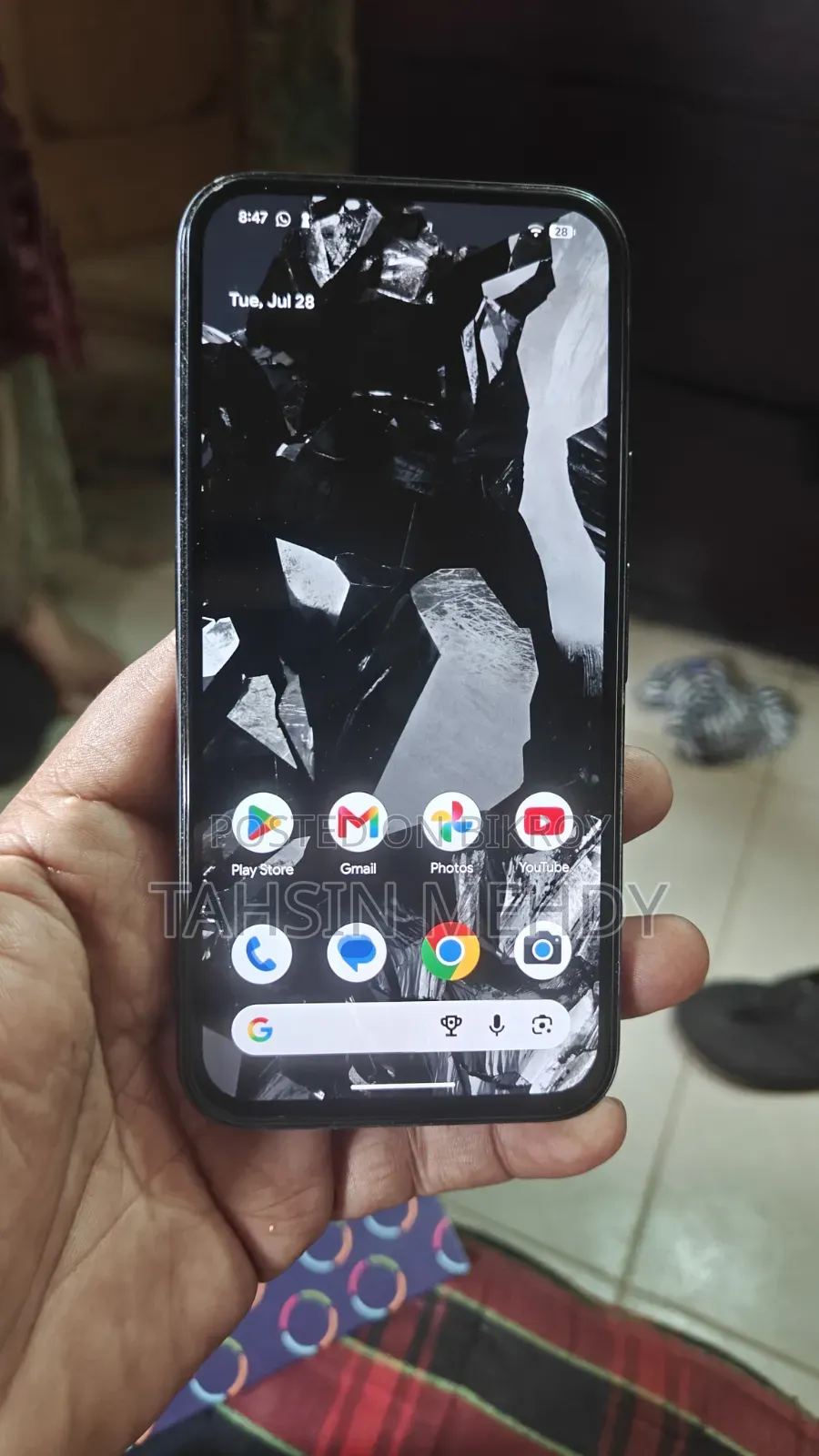 গুগল পিক্সেল ৮এ ১২৮ জিবি কালো