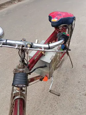 লাল রঙের ২০২৬ আইহেমাস ট্রাইসাইকেল