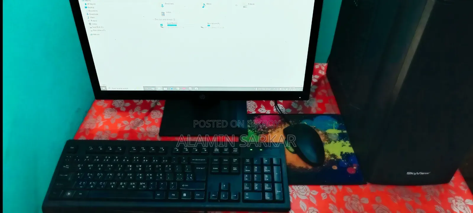 ডেস্কটপ কম্পিউটার 8GB ইন্টেল কোর আই৫ এসএসডি ২৫০জিবি