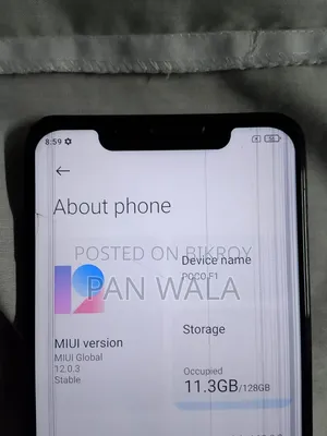 Xiaomi Pocophone F1 128 GB Black