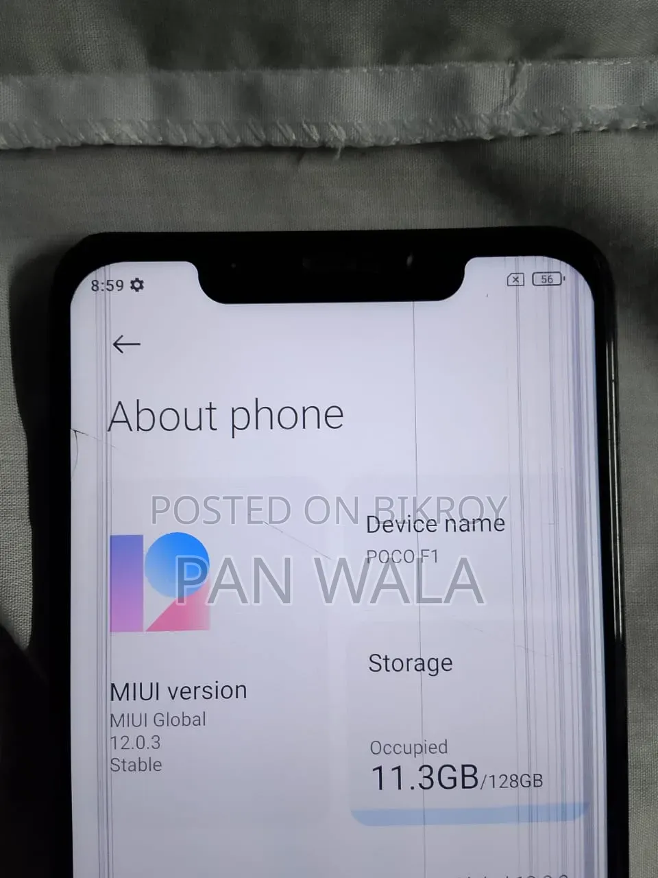 Xiaomi Pocophone F1 128 GB Black