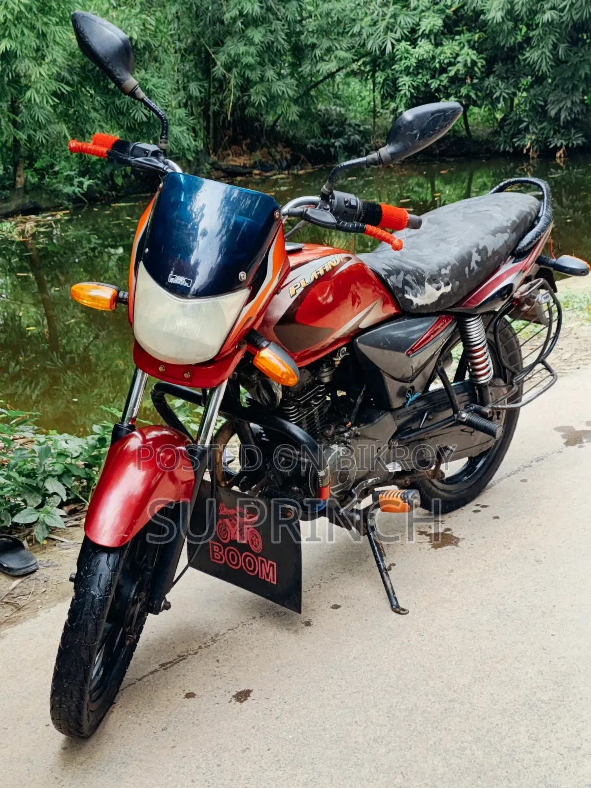 Bajaj Platina 100 2011 Red