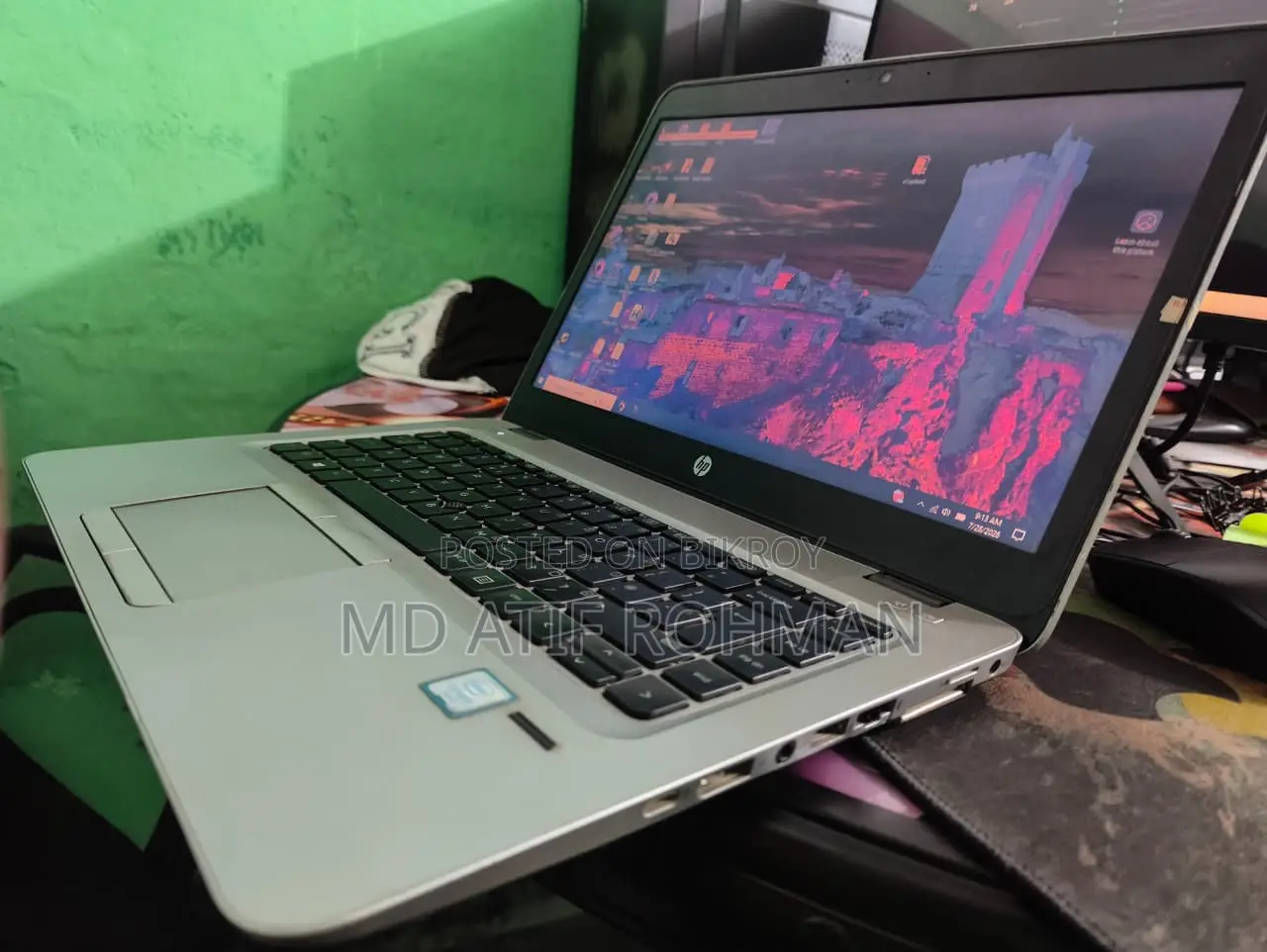 ল্যাপটপ HP EliteBook 840 G3 8GB Intel Core I7 SSD 256GB