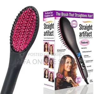 Straight Artifact Hair Brush Straightener