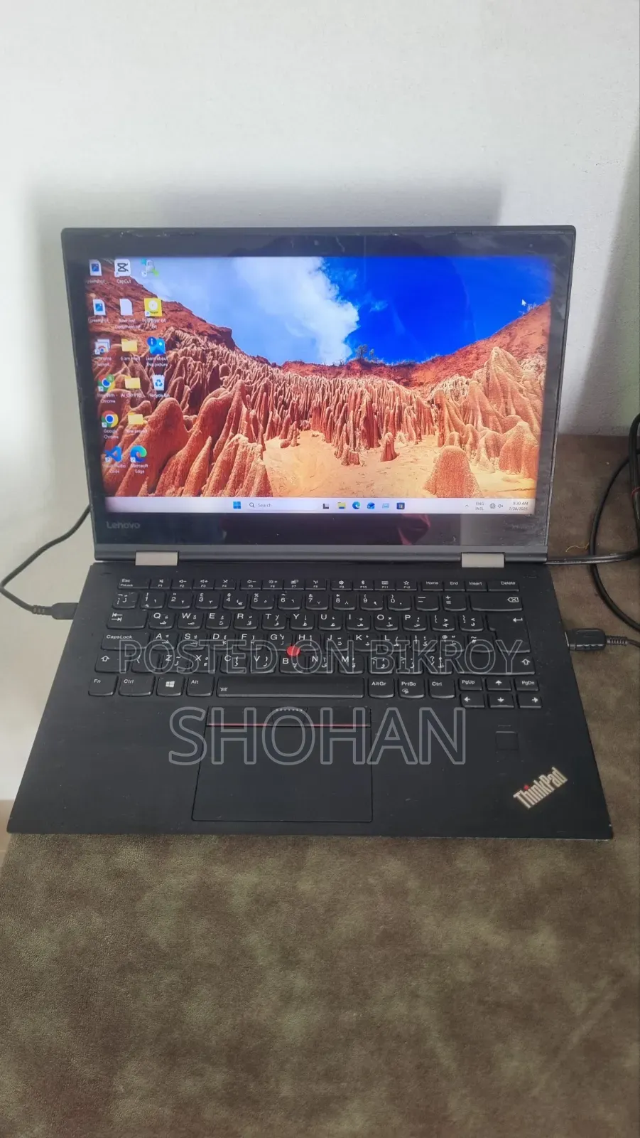 Laptop Lenovo ThinkPad Yoga 16GB Intel Core I7 SSD 256GB