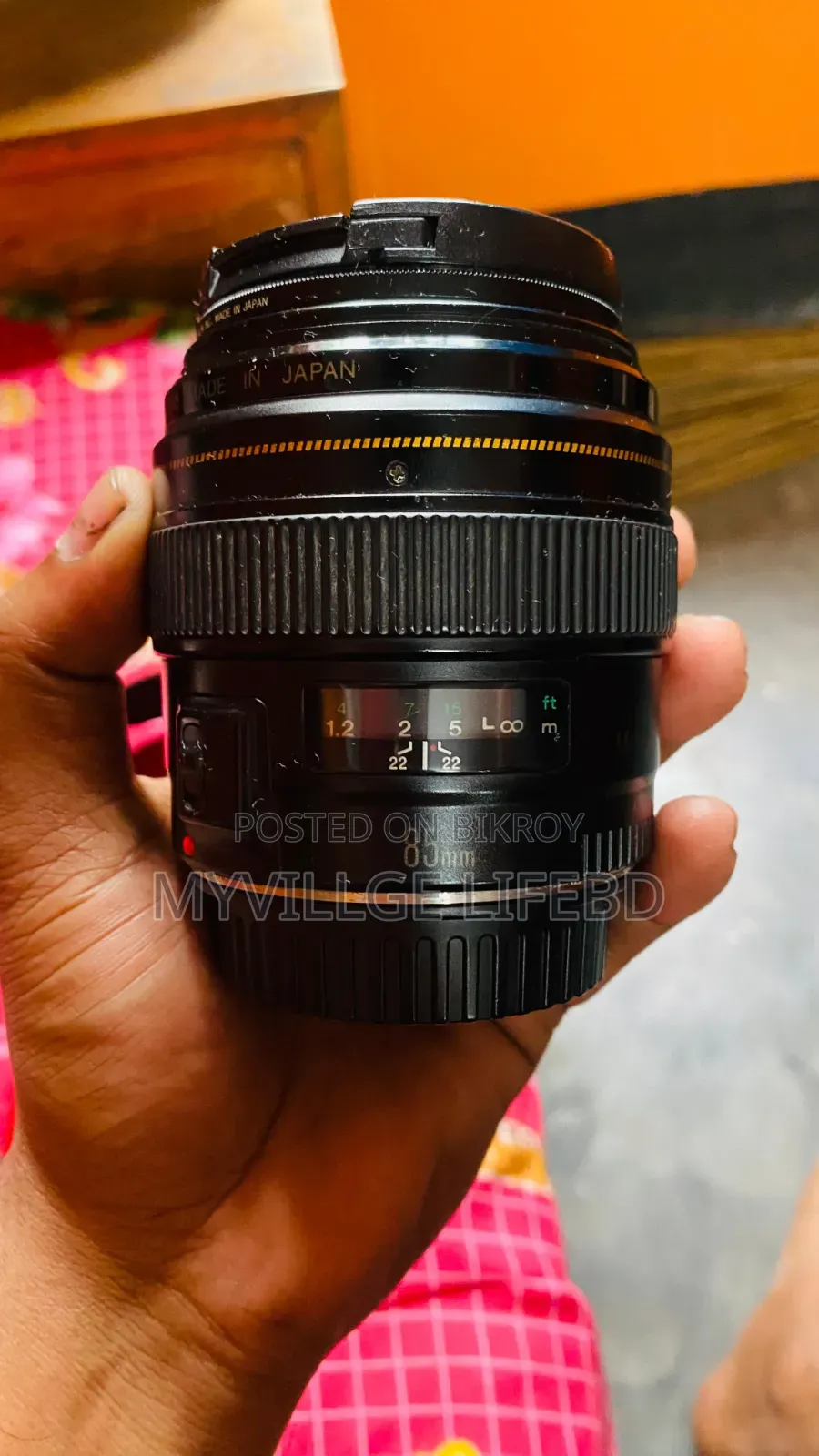 ক্যানন ৬ডি উইথ ৮৫ মিমি লেন্স