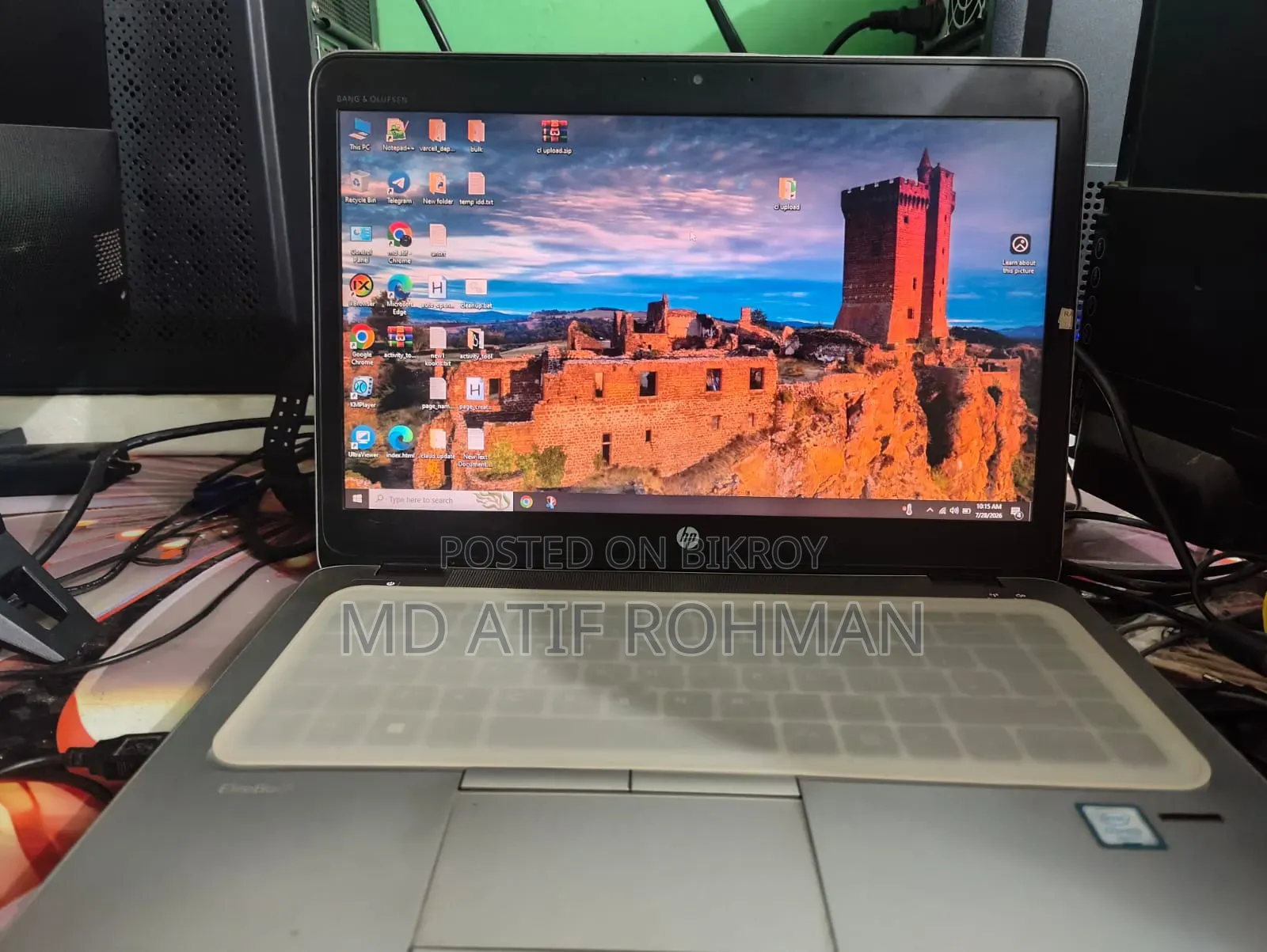 ল্যাপটপ HP EliteBook 840 G3 ৮জিবি ইন্টেল কোর আই৭ এসএসডি ২৫৬জিবি
