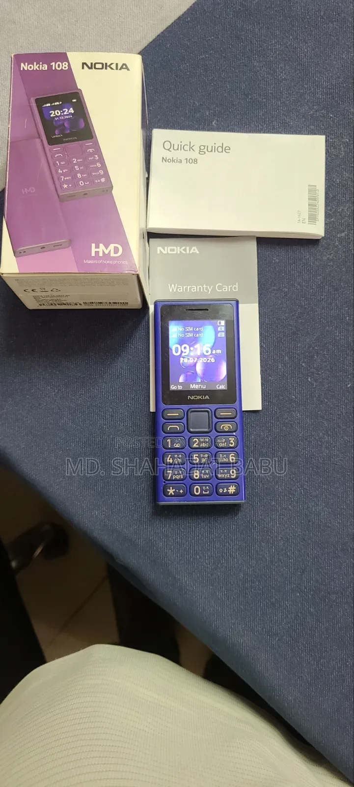 Nokia 108 Dual SIM Black