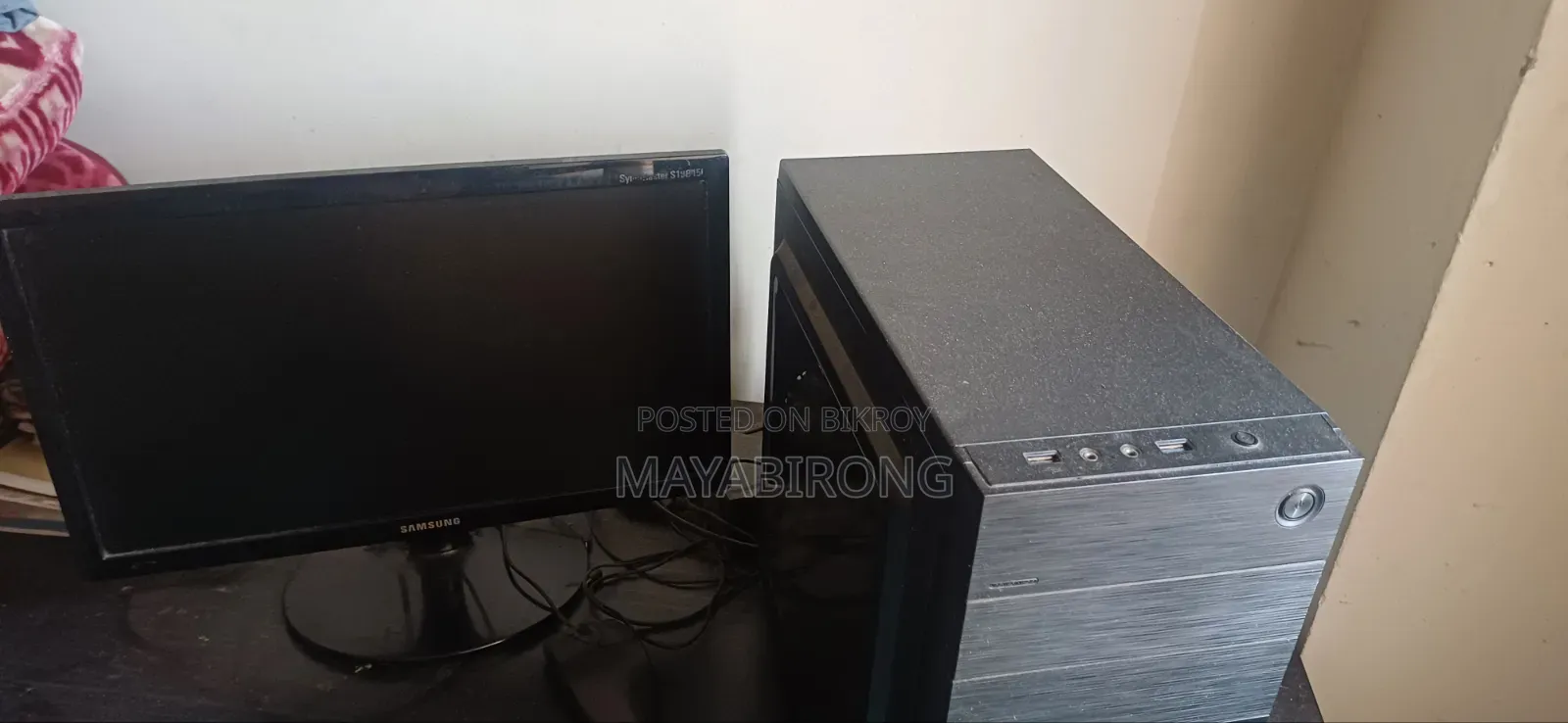 Desktop Computer Gigabyte 8GB Intel Core I3 SSD 256GB