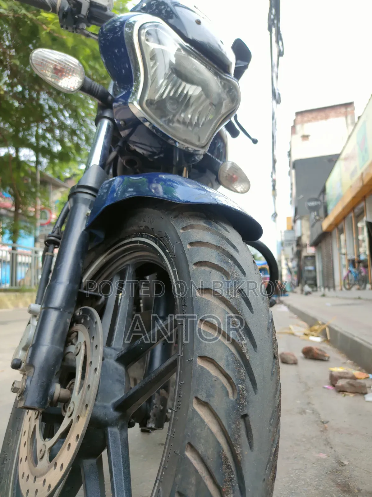 Bajaj V15 2018 Blue