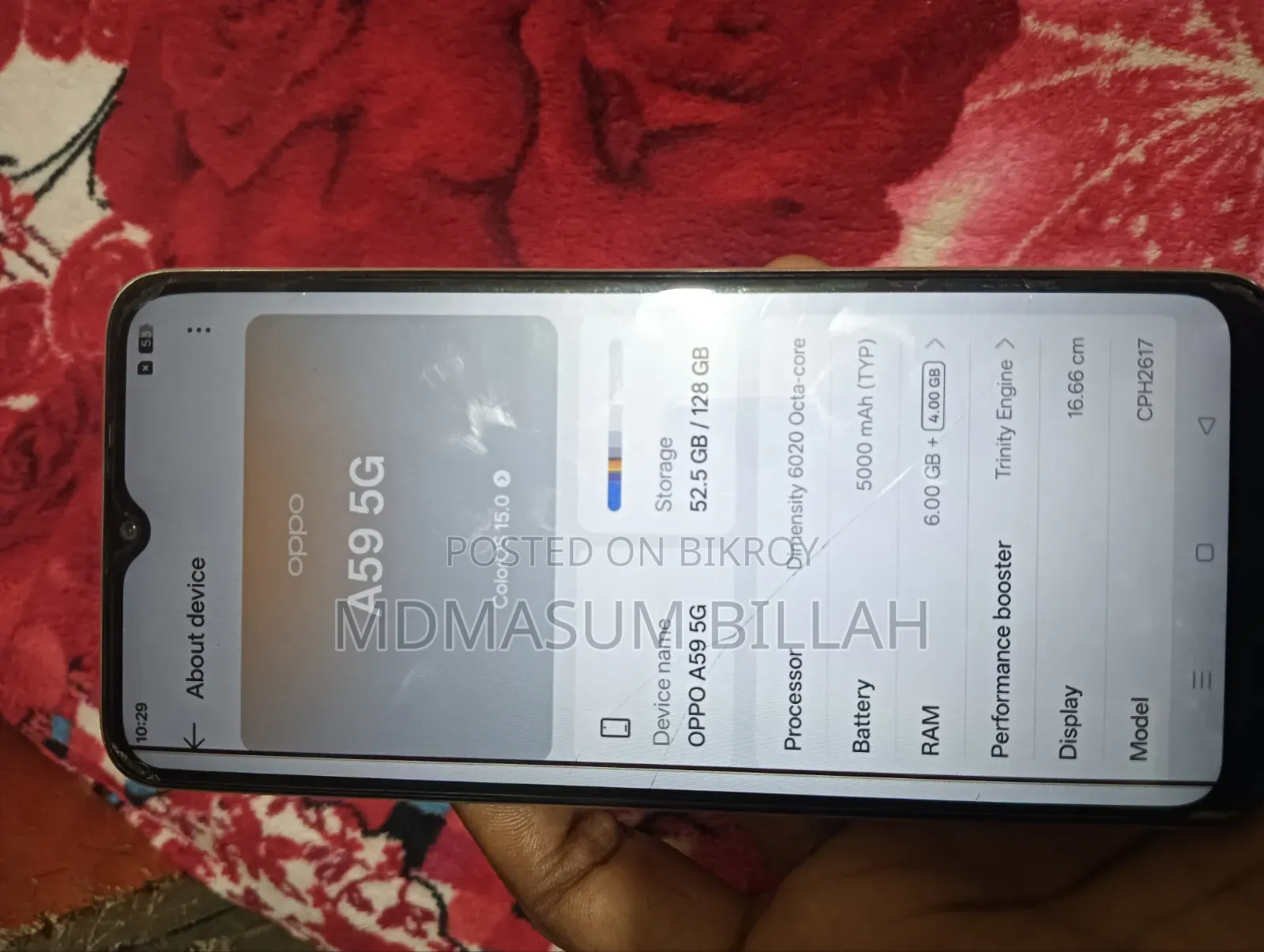 Oppo A59 32 GB Rose Gold